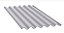 Telha de Fibrocimento Ondulada 2,44 x 1,10 m 6 mm — Eternit - Imagem 1