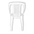 CADEIRA PLAST. BRANCA S/B BISTRO PARIS DOLFIN/5815 - Imagem 3