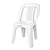 CADEIRA PLAST. BRANCA S/B BISTRO PARIS DOLFIN/5815 - Imagem 1