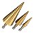 Kit 3 Brocas Escalonada 4-12, 4-20, 4-32mm Revestida Titanio - Imagem 1