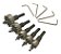 Kit 5 Brocas Serra Copo Fura Metal Aço 16/18,5/20/25/30mm - Imagem 1