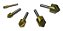 Kit 5 Broca Escariadora Cônica Ferro Madeira Metal 6 A 19mm - Imagem 1