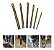 Kit 6 Brocas Espiral Corte Lateral Madeira Plástico Metal - Imagem 3