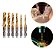 Kit Jogo 6 Brocas Macho Fura E Faz Rosca M3 M4 M5 M6 M8 M10 - Imagem 3