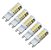 Kit 5 Lâmpadas Led Halopin G9 5w 110 Volts - Branco Quente - Imagem 1