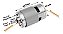 Kit Mini Motor 775 12 Volts Duplo Rol. 20.000 Rpm C/ Suporte - Imagem 4
