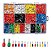 Kit Com 2120 Pçs Terminal Tubular Ilhós E Caixa Organizadora - Imagem 5