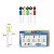 Kit 500 Leds Cores RGB 5mm 5 Cores Com Caixa Organizadora - Imagem 2