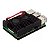 Case Armadura Dissipador Raspberry PI 4 Cooler Duplo Preto - Imagem 2