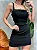 Conjunto Feminino em Alfaiataria Short Saia e Cropped Corset de Alça Rosana - Imagem 1