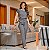 Conjunto Alfaiataria Feminino Casual Blusa e Calça em Linho 2 peças - Imagem 6