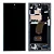 FRONTAL DISPLAY SAMS S23 ULTRA - ORIG SVC C/ARO - PRETO/GRAFITE - Imagem 1