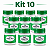 Kit 10 Cart Osteo Plus sem Sabor 15 Caps 500mg | Frete Grátis - Imagem 1