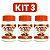 Kit 3 Açafrão da Terra Composto 30 Cápsulas 450mg Suplemento Alimentar - Imagem 1