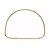 Alça de Bolsa - 2 unidades - Dourado - RO.153703 - Imagem 1