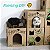 Casa Arranhador de Papelão para Gatos - Imagem 13