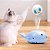 Baleia com Bola Flutuante Brinquedo Interativo Elétrico para Gatos - Imagem 11
