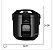 Panela de Arroz Elétrica 5 Xícaras 127V - Preta - Imagem 1