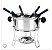 APARELHO DE FONDUE C/10PCS INOX - Imagem 1