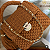 Bolsa Alice Crochet Artesanal Bronze Mediterrâneo- Tressare By SL - Imagem 9