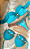 Duo Joias Raras Encanto Turquesa - Coleção Cápsula Encanto do Mar - Kit 2 em 1 - Imagem 1