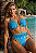 Encanto Turquesa - Cintura Alta Hot Pants - SL Luxury Beachwear - Imagem 5