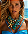 LIORA | Vestido Resort Plissado em Azul Turquesa | The SL Atelier - Imagem 3