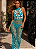 SOLÉA DRESS - Turquoise Vestido Resort Couture Atelier - Imagem 10