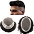 Protese Capilar Humana Topo Masculina - Imagem 1