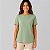 Blusa Verde Natureza Lisa Básica Feminina Algodão - Imagem 3