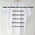 Blusa Branca Lisa Básica Feminina Algodão - Imagem 8