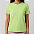 Blusa Verde Sereno Lisa Básica Feminina Algodão - Imagem 1