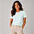 Blusa Turquesa Claro Lisa Básica Feminina Algodão - Imagem 3