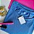 Blusa Azul Jeans Lisa Básica Feminina Algodão - Imagem 3