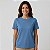 Blusa Azul Jeans Lisa Básica Feminina Algodão - Imagem 2