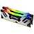 Memória RAM Kingston Fury Renegade DDR5 32GB 6400MHz RGB - Prata / Preto - Imagem 3