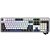 Teclado Gamer Mecânico Redragon K689WBB-RGB Wyvern - Branco / Preto - Imagem 2