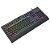 Teclado Gamer Redragon K525-RGB Shiva Lite USB - Iluminação RGB - Layout Inglês - Preto - Imagem 3