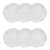 Jogo de 6 Pratos Fundos 22,5 Cm Ryo White - Imagem 1