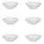 Jogo de 6 Tigelas 500 ml Ryo White - Imagem 1