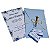 Kit Convite floral azul - Imagem 2