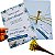 Kit Convite floral azul - Imagem 1