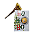 Cartão Natal “Ho Ho Ho” com Blister - Imagem 3
