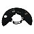 defletor disco freio dianteiro esq Chevrolet malibu 2012 - Imagem 5