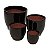 CJ. DE VASOS VIETNAMITA - PRETO - 4 PCS - Imagem 1