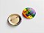BOTTON COM ALFINETE - REDONDO - VIAAADOOOO - Imagem 1