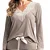 Pijama Feminino Longo Com Renda - Imagem 3