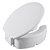 Assento Sanitário Astra PNE 13,5cm Branco - Imagem 2