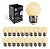 Lampada bolinha Led 3w Amarelo quente - Imagem 2