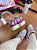Tênis Invencible Run 3 Branco Pink - Imagem 3